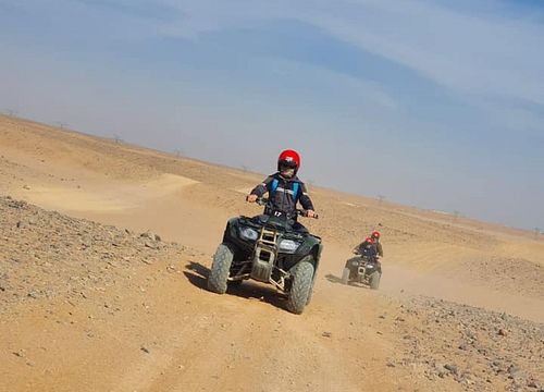 Private 3-stündige Quad Tour durch die Wüste von Marsa Alam